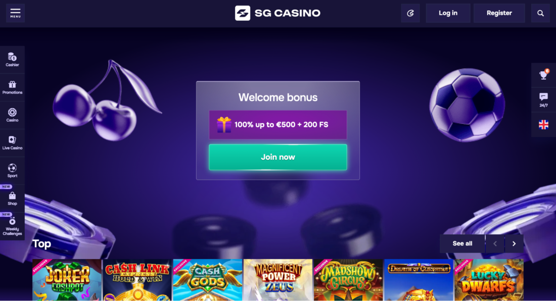 SG Casino online